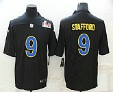Nike Rams 9 Matthew Stafford Black 2022 Super Bowl LVI Vapor Untouchable Limited Fashion Jersey,baseball caps,new era cap wholesale,wholesale hats
